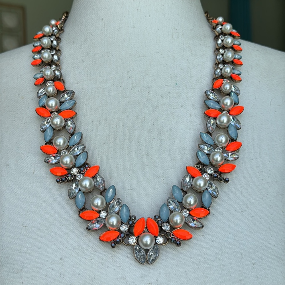 Vintage Romanza Italy rhinestone necklace